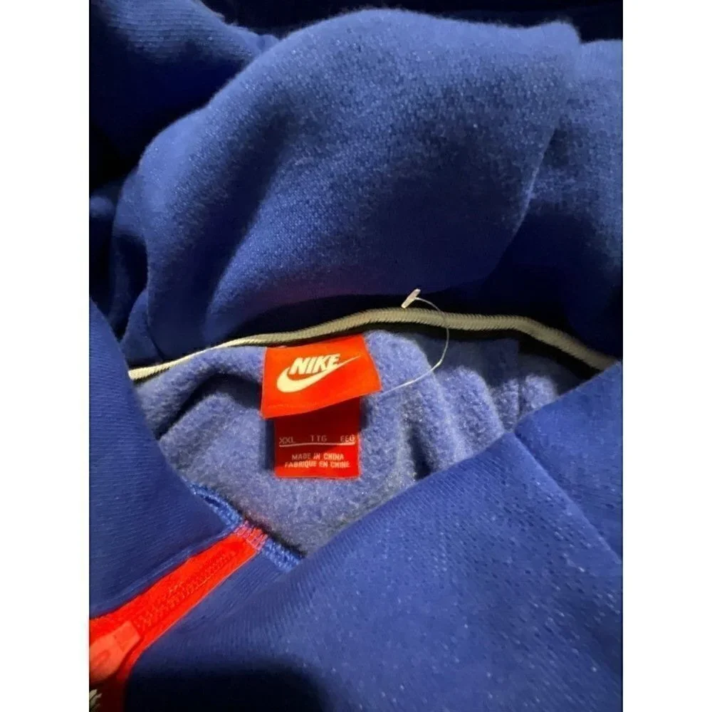 Nike‎ Air Fleece Men’s Pullover Hoodie Size 2XL Blue